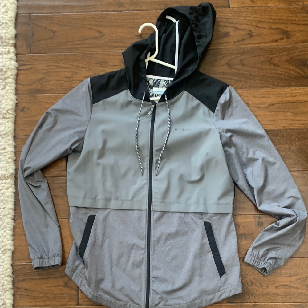 Gray and Black Women's Jacket